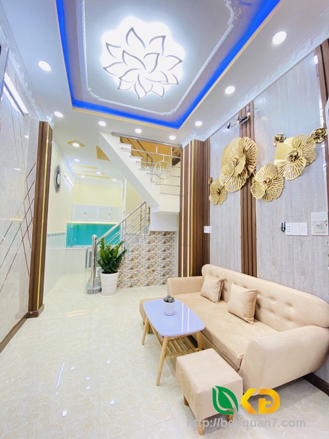 Bán nhà 2 lầu mới đẹp hẻm 2020 đường Huỳnh Tấn Phát Nhà Bè